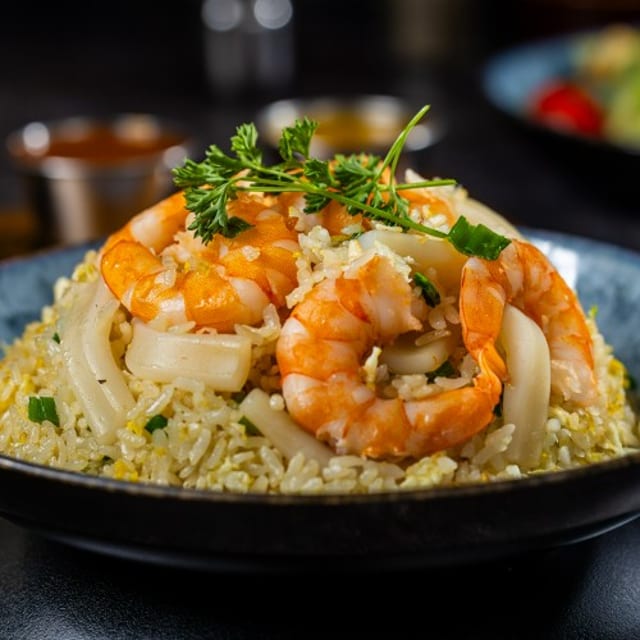 Seafood Fried Rice.