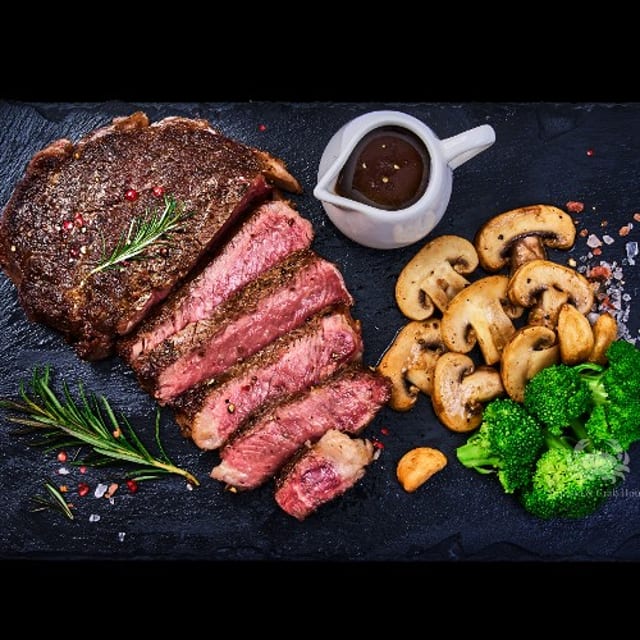 Ribeye Steak.