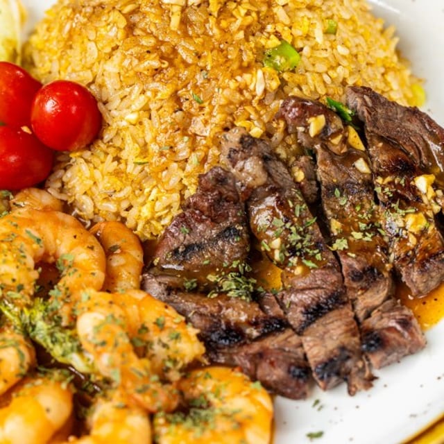 Steak Cajun Fried Rice Catering.