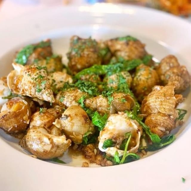 Sauté Garlic Butter Escargot.