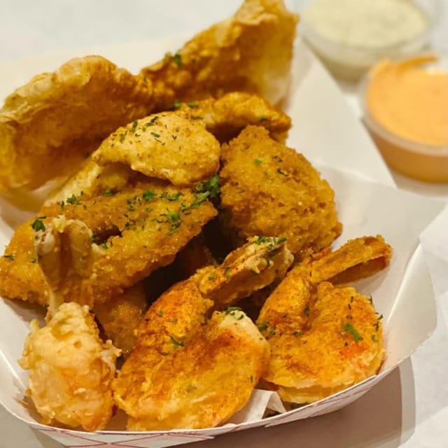 Seafood Sampler.