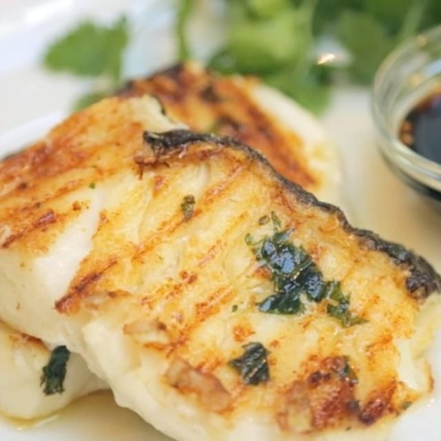 Grilled Seabass.